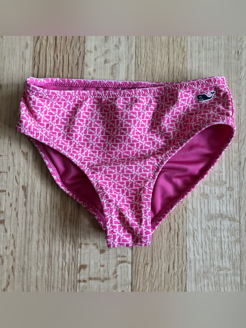 Vineyard Vines Hot Pink Printed Bikini Bottoms